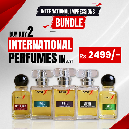 2x International Perfume Bundle.