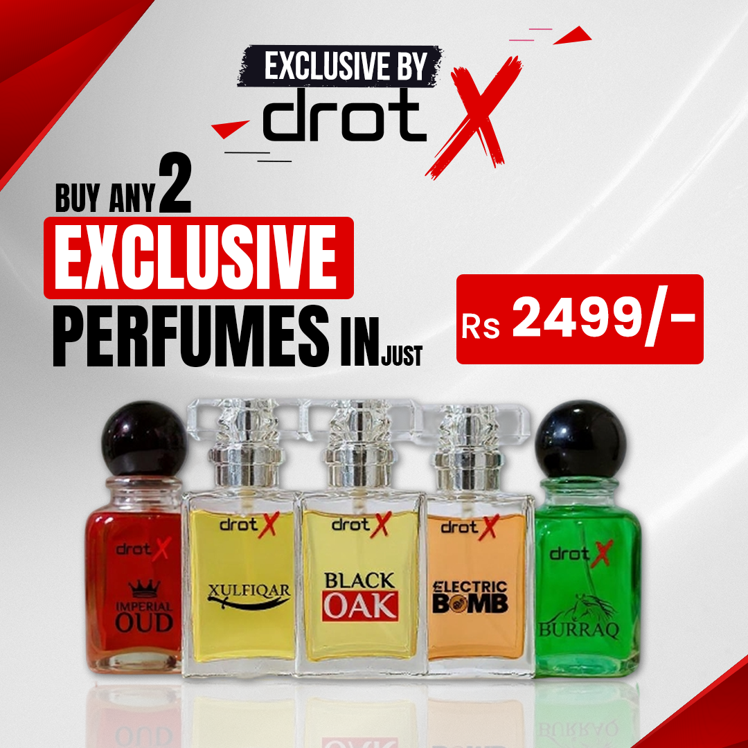 Buy any 2 Exclusive Perfumes in Rs.2499.
