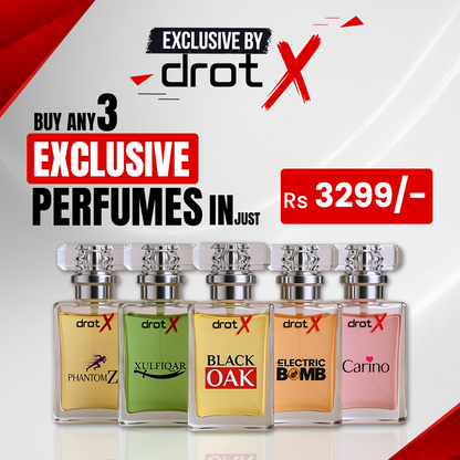 Buy any 3 Exclusive Perfumes in Rs.3299